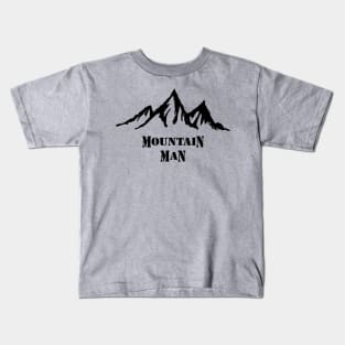 Mountain Man Kids T-Shirt
